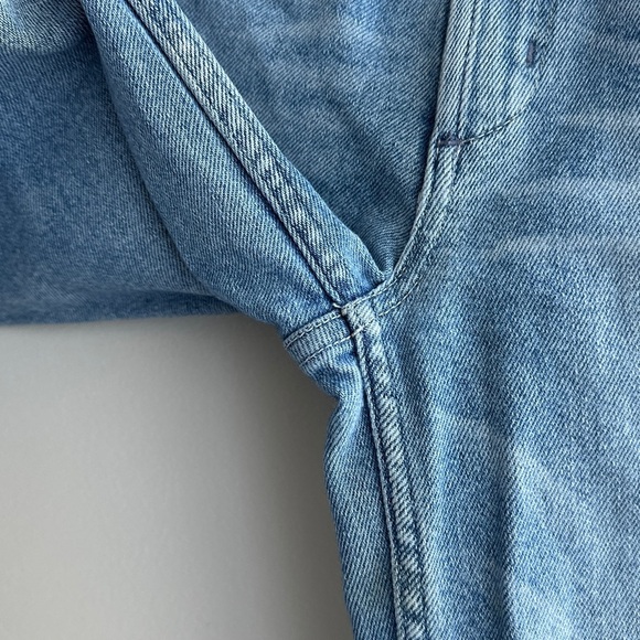McGuire Denim Vintage Slim Raw Hem Light Wash Jeans, Size 25 - Picture 9 of 16